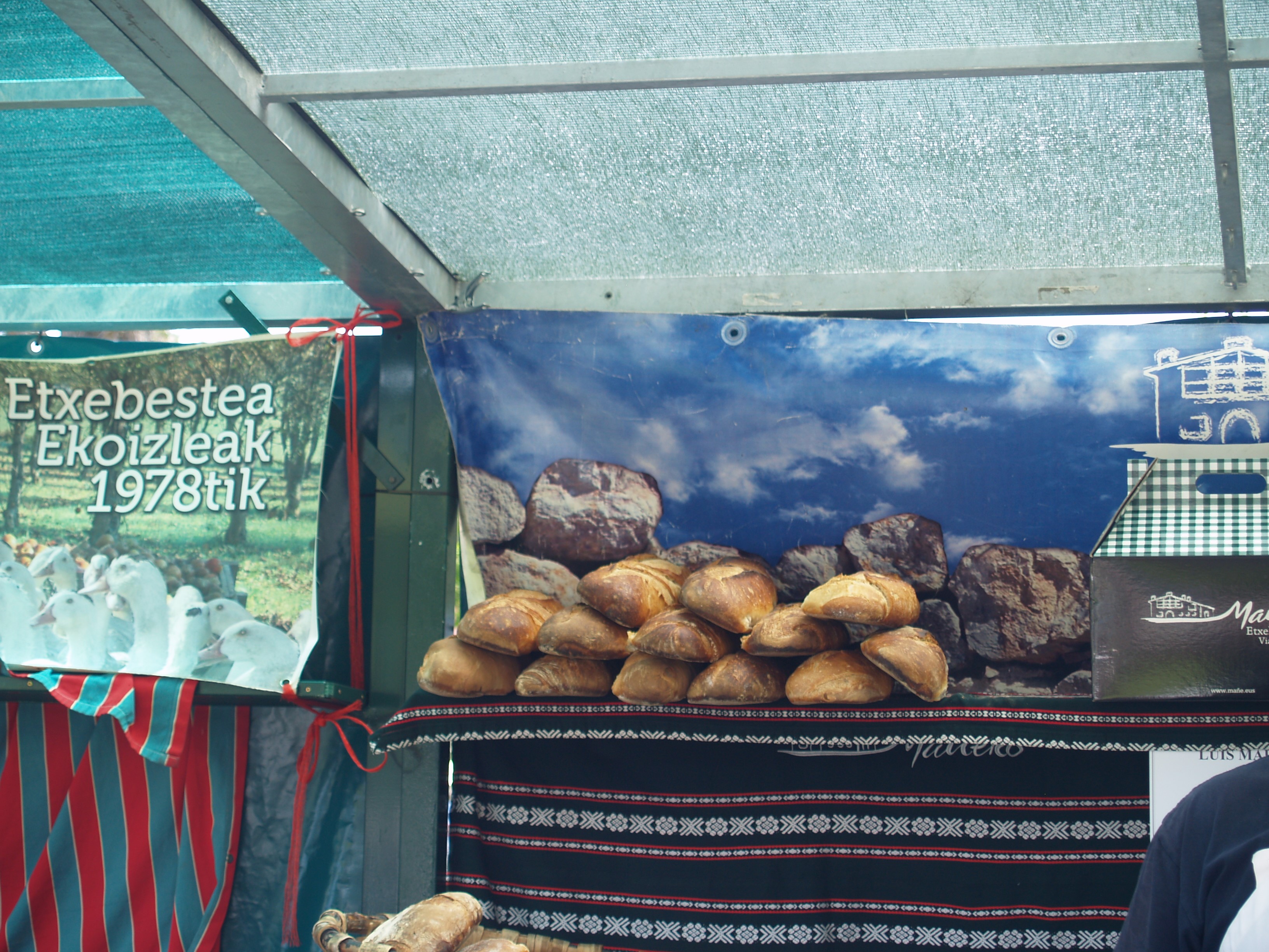 Pan de verdad en la Feria de Berango